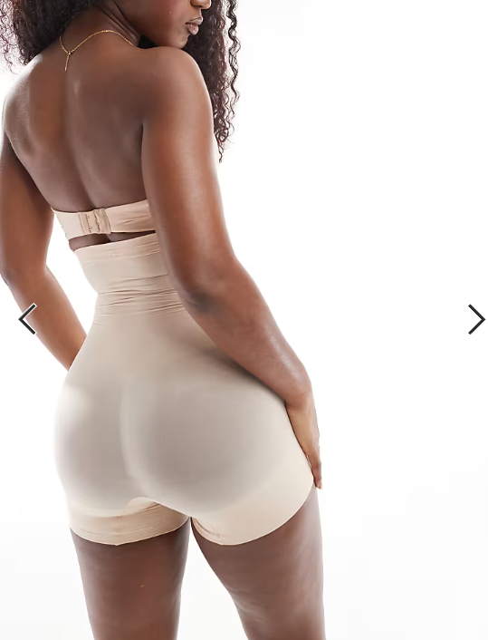 SPANXsculpt Seamless Power high-waisted short in beige