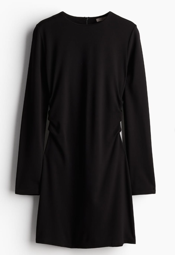 H&M-FITTED JERSEY DRESS