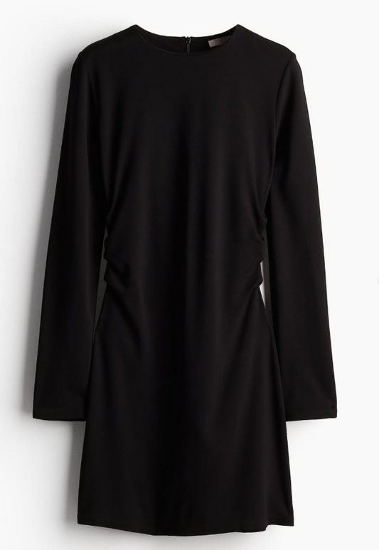 H&M-FITTED JERSEY DRESS