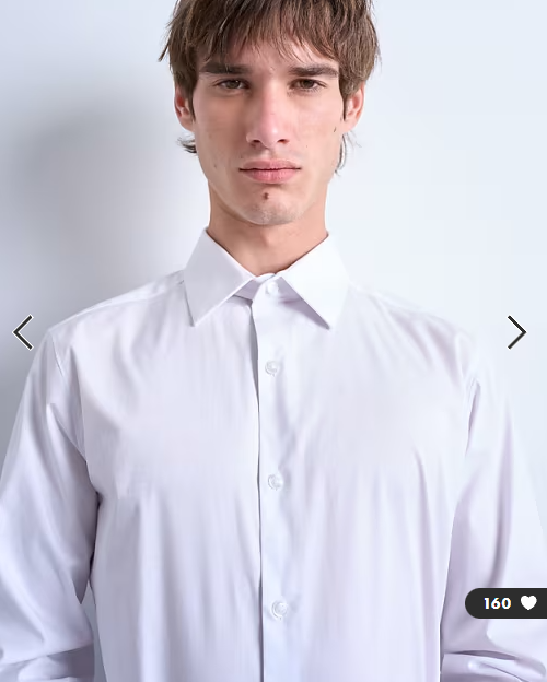 Topman long sleeve formal stretch shirt in white