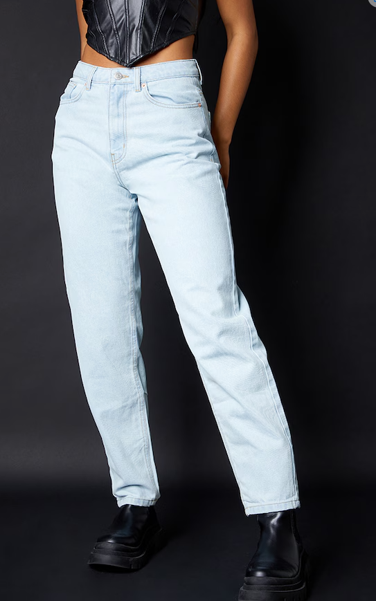 L30 Light Wash Mom Jeans