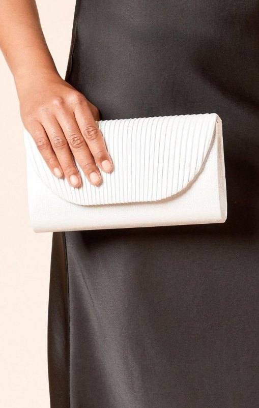 Dorothy Perkins Atlanta Ruched Detail Clutch Bag