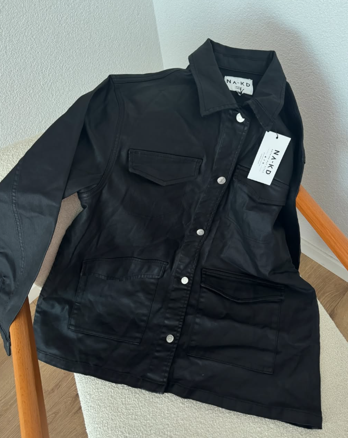 Coated Big Pocket Jacket