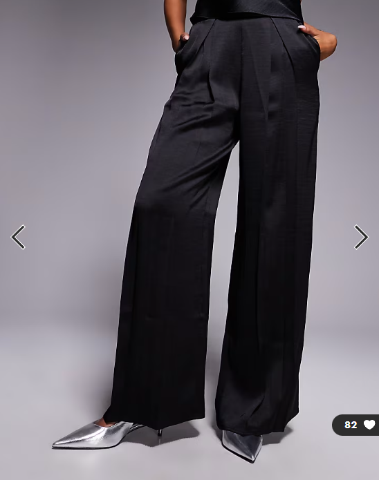 TFNC tailored trousers in black