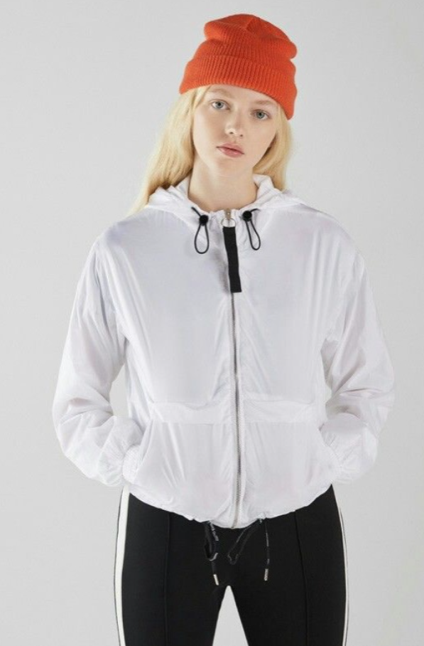Bershka - Light jacket - white