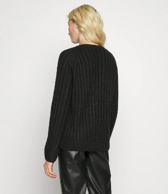 v-neck knit tall sweater