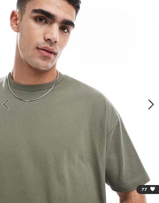 ASOS DESIGN Essentials oversized t-shirt in khaki.