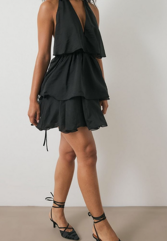NA-KD Ruffle Mini Dress