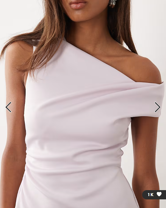 ASOS DESIGN off shoulder sculpted mini dress in orchid ice scuba-style fabric