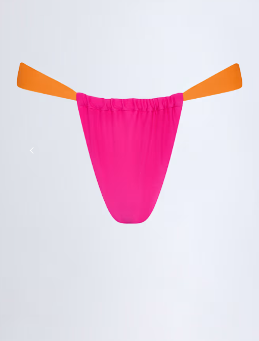 Ohpolly - Pensacola Cheeky Bikini Bottoms in Fuchsia