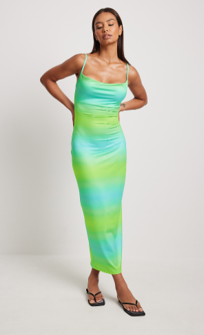 Cowl Neck Maxi Dress