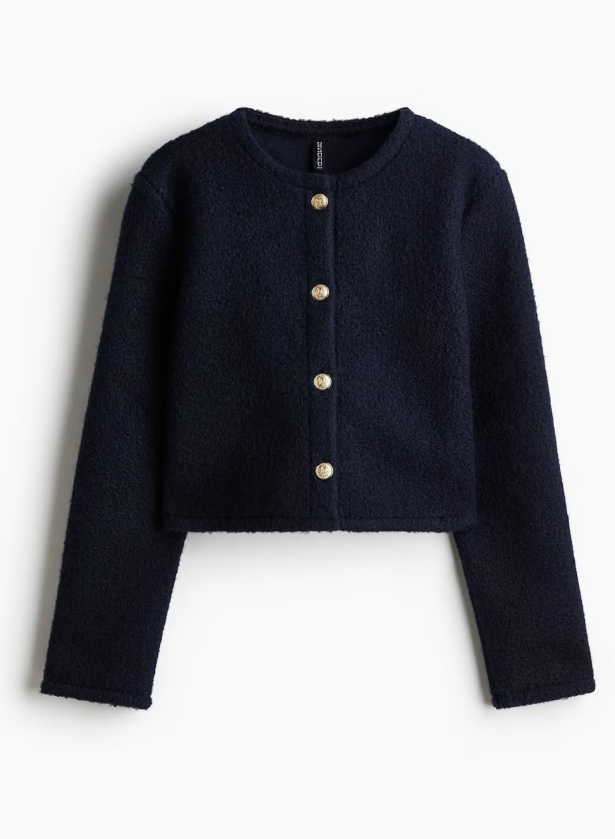 H&M-Curly weave cardigan