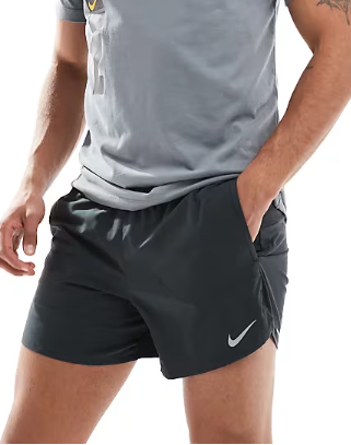Nike Running Dri-FIT Stride 5 inch shorts in black