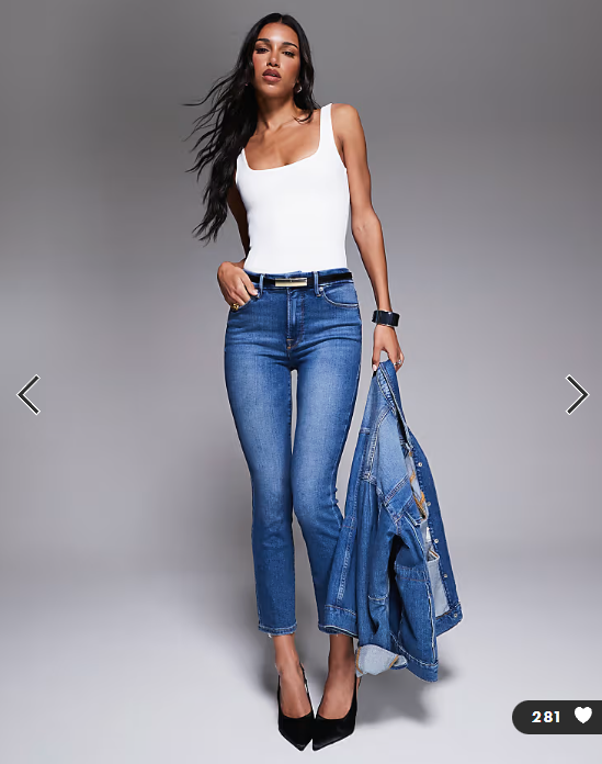 Good American sculpting modern tank bodysuit in white