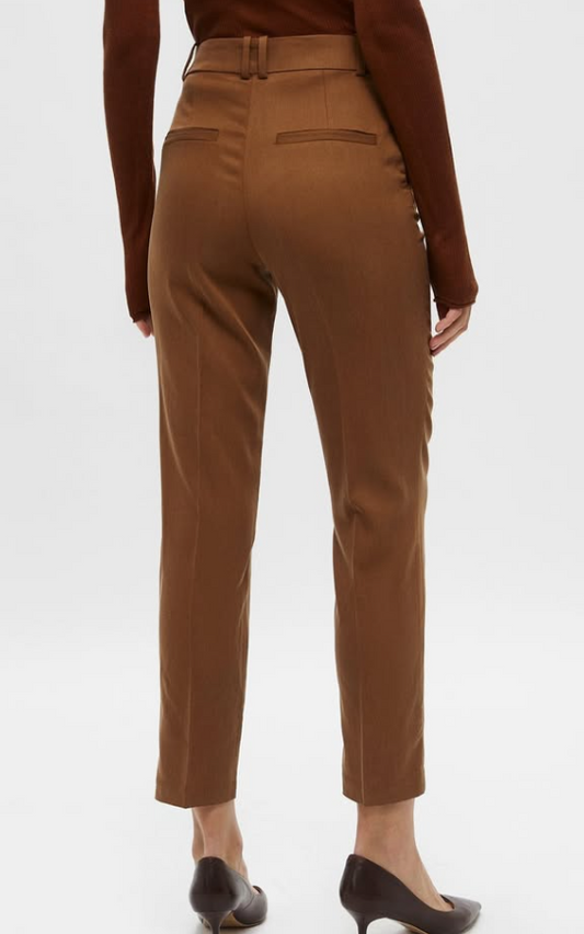 H&M - Regular Waist Slacks - Brown
