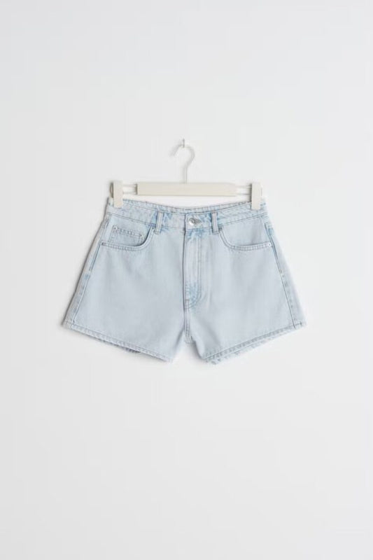 Loose Denim Shorts