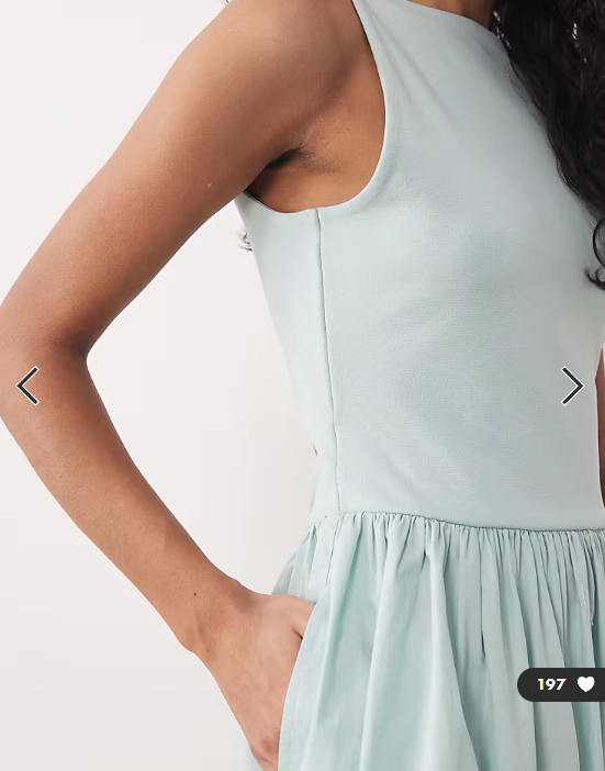 Nobody's Child Eliana boat neck ruched skirt midi dress in mint green