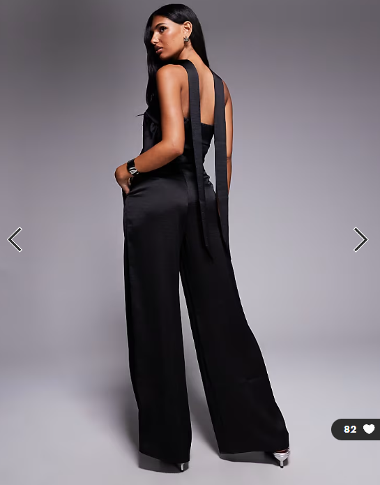 TFNC tailored trousers in black