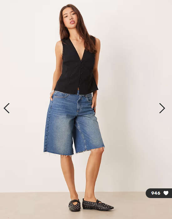 ASOS DESIGN lace trim waistcoat in black