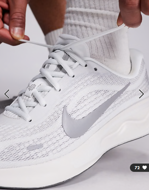 Nike Running Journey Run trainers in grey