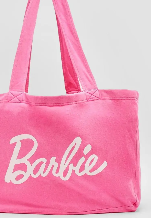 Boohoo Barbie Printed Tote Bag