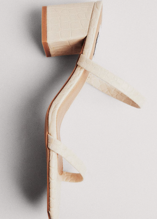 Cros Squared Strap Sandals