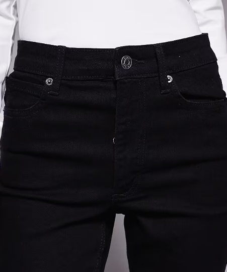 ASOS DESIGN Petite skinny jeans in clean black