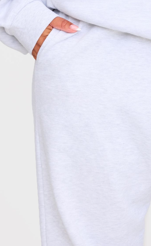 Plt - Plus Grey Premium Cuffed Sweat Joggers