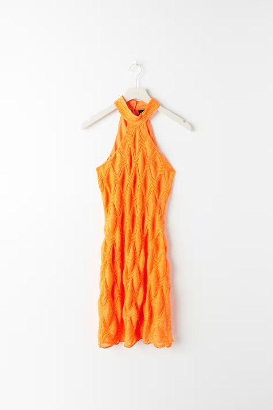 Gemma dress orange