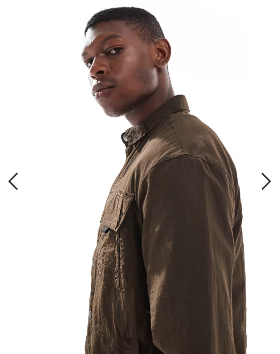 Brave Soul lightweight shacket in chocolate brown