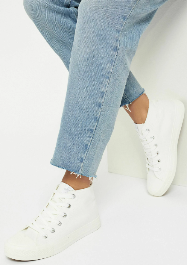 Lipsy- REGULAR FIT - High-top trainers - white