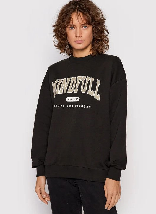 Mindfull printed sweater