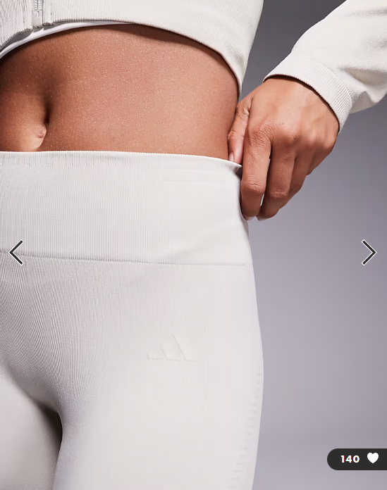 Asos Training - full length leggings in wonder alumina