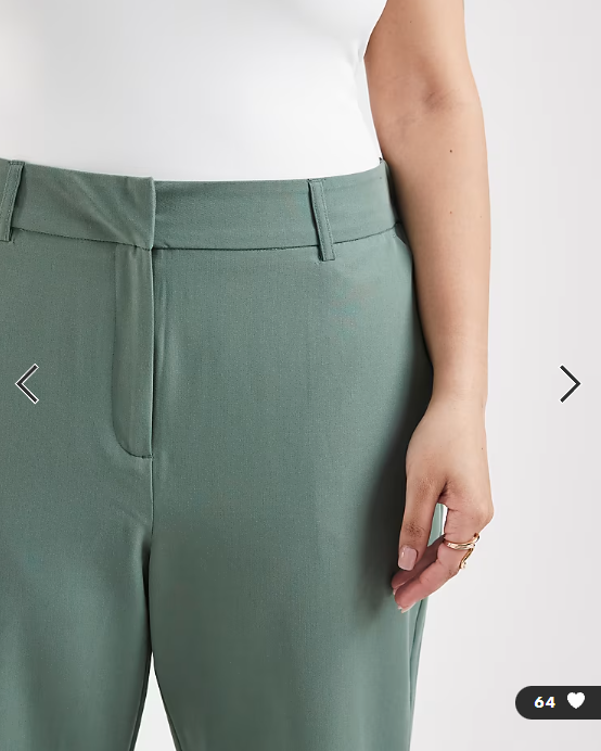 Vero Moda Curve straight leg tailored trouser co-ord in green