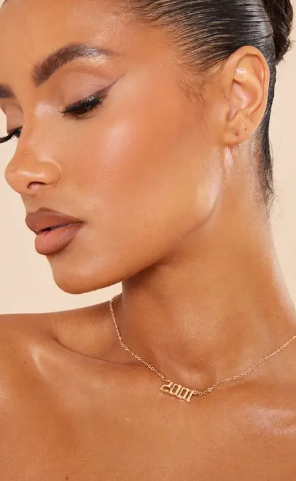 Gold 2001 Necklace