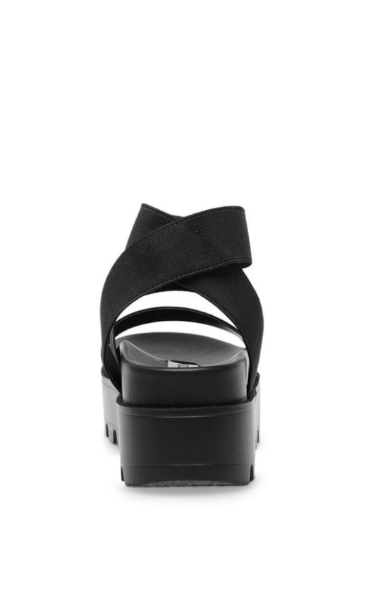 Steve Madden - Bedrock Black Wedges
