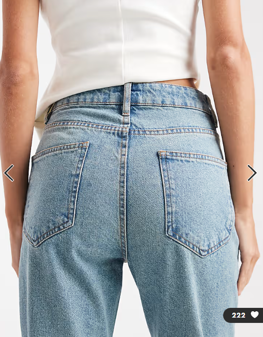 ASOS DESIGN 90s flare jean in pale vintage wash