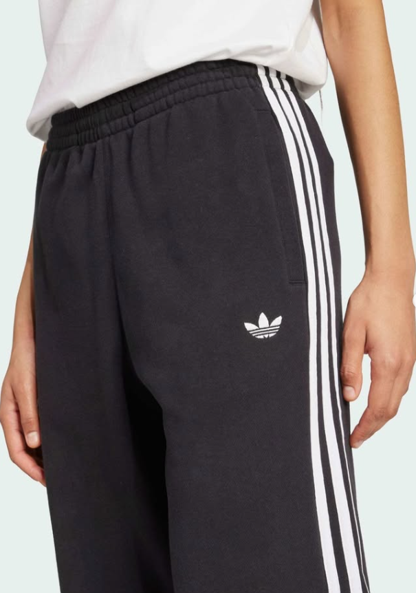 ADICOLOR 3-STRIPES REGULAR JOGGER - Tracksuit bottoms - black white