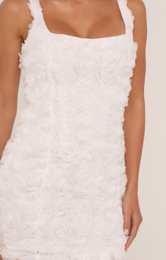 Ego - Square Neck Mini Bodycon Dress