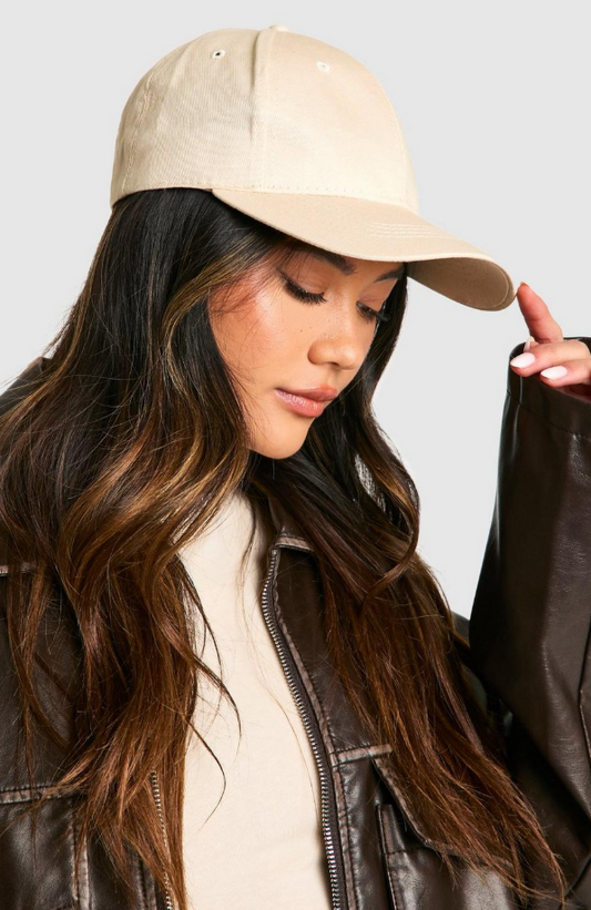 Cream Baseball Cap