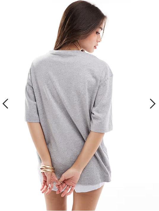 adidas Originals Essentials boyfriend t-shirt in grey