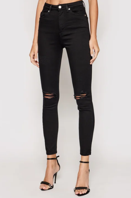 Skinny High Wasit Destroyes jeans