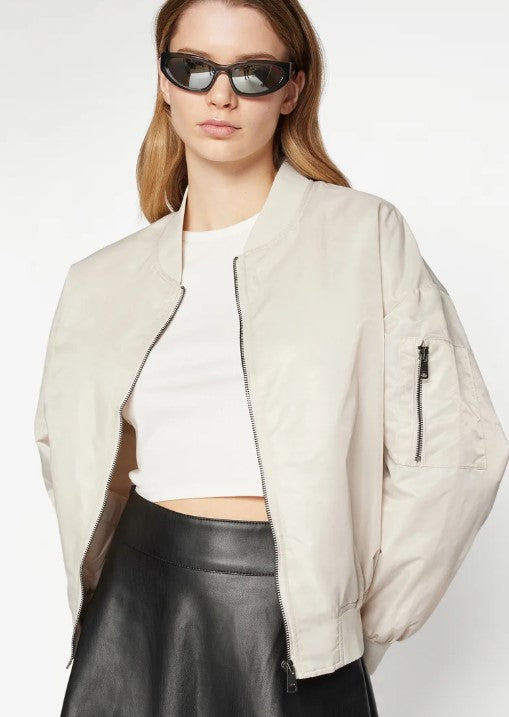 ONLY ONLDINA - Bomber Jacket - pumice stone