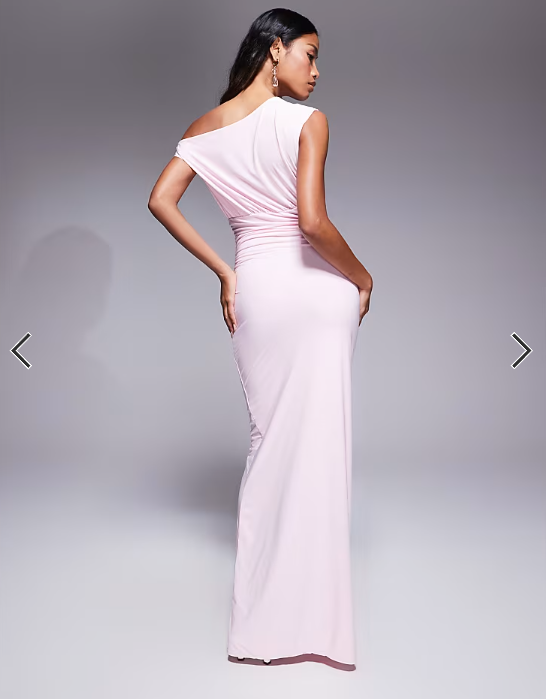 Fashionkilla double sculpted slinky sleeveless pink