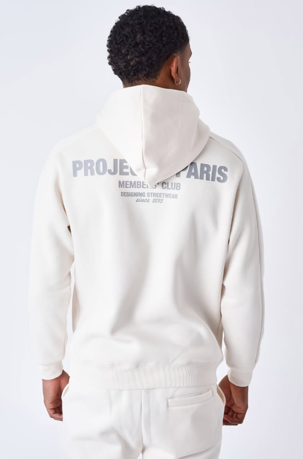 Project X Paris SET - member’S Club Hoodie & Joggers SET Cream