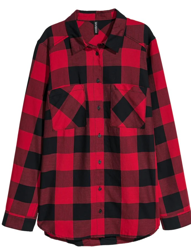 H&M CHECKED SHIRT