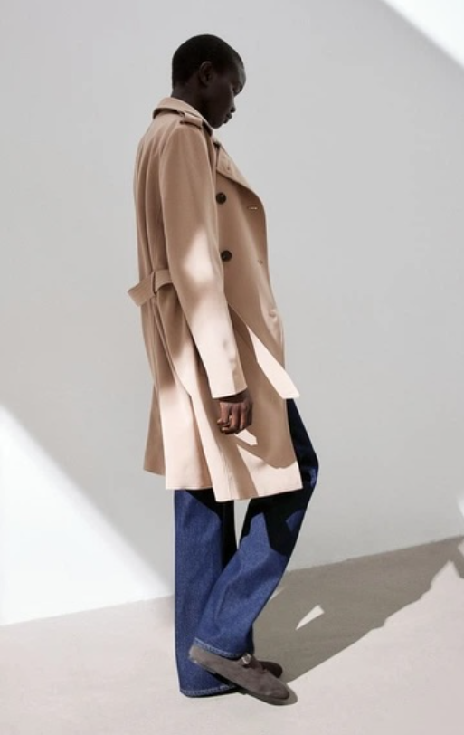 H&M DOUBLE-BREASTED TRENCH COAT