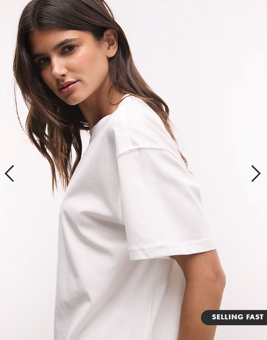 Weekday Essence standard t-shirt in white