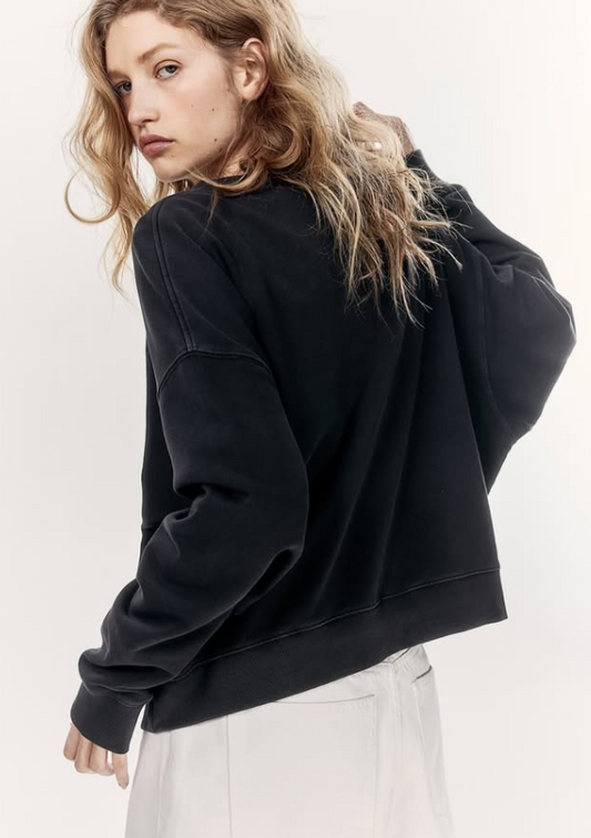 H&M - SWEATSHIRT WITH TEXT MOTIF