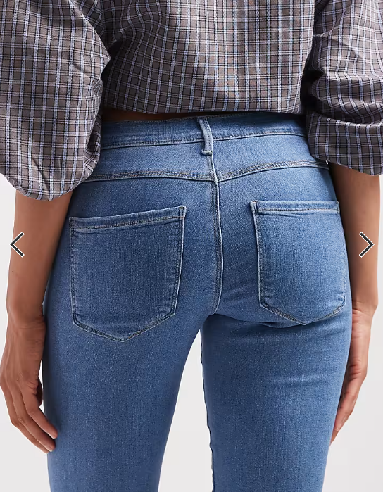 ONLY Rain skinny jeans in mid wash